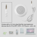 Portable Pillow mini Speaker For MP3 CD White NE MP4 Player Hot