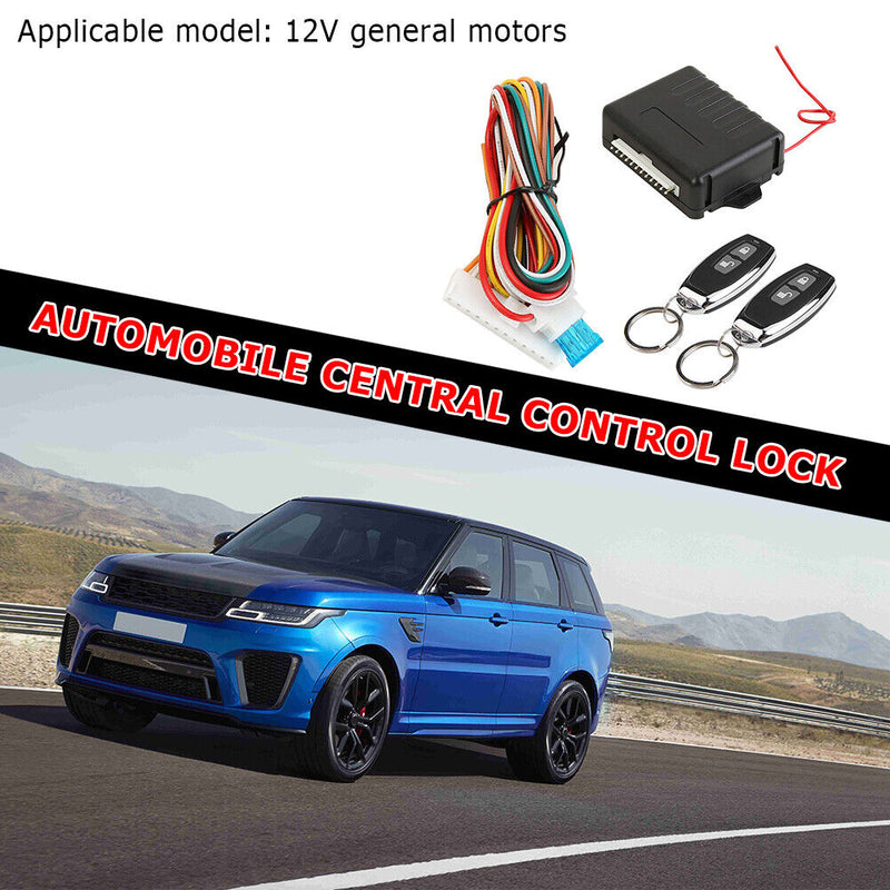 Universal Car Remote Central Door Lock Kit Keyless Entry Alarm System 410/T231