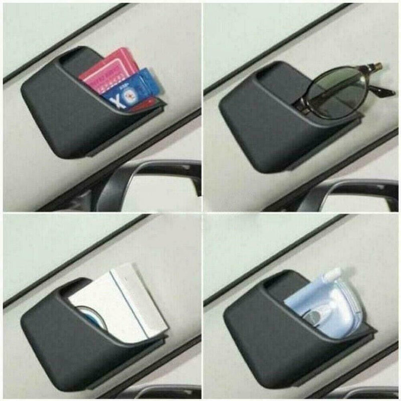 2PC Universal Car Auto Accessories Phone Organizer Bag Boxes Holder Storage J5A5