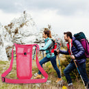 #A Water Bottle Carrier Bag with Adjustable Shoulder Strap Universal Bottle Slin
