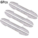 6pcs Car Door Edge Guard Scratch Protector Anti-collision Stickers Clear O7O6