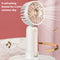 #A Mini Portable Fan USB Rechargeable Summer Handheld Cooling Fan for Home Room