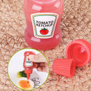 Mini Portable Seasoning Box Sauce Spices Ketchup Salt Jar Container (2pcs) Newly