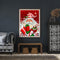 Paint By Numbers Kit DIY Gift Santa Claus Colouring Oil Art Picture Craft