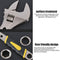Adjustable Wrench Stainless Steel Universal Spanner Mini Hand Tool (8 inch)