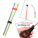 20pcs Ice Fishing Rod Tip Winter Outdoor Sport Fishing Pole Tip Fishing Tackles