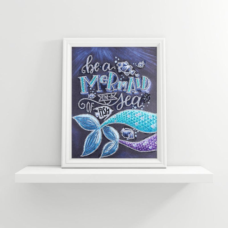 5D DIY Special-shaped Diamond Painting Cross Stitch Embroidery (H097 Fish)