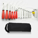 Storage Tools Bag Waterproof for Small Metal Parts w/ Handle(Black) Newly
