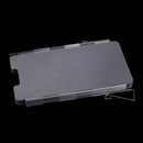9 Section Wrinkles Camping Stove Windshield Screen Cookout Picnic
