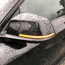 Smoked Side Mirror Sequential Blink Turn Signal Light For BMW 1 2 3 4 Series i3