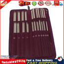 104pcs Stainless Steel Straight Knitting Needles Crochet Hook Weave Set Newly