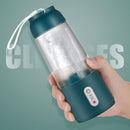 Portable Blender 10Oz Rechargeable Juicer Cup for Smoothies Shakes (Green) Newly