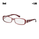 Spring Hinge Print Flower Reading Glasses Eyeglasses Vision Care Eye wear