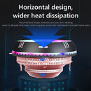 LANSHUO Xuanbing 300 Rainbow RGB Low Profile CPU Air Cooler with 90mm Silent Fan