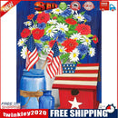Diamond Painting Kit National Flag Bouquet Full Round Rhinestone Wall