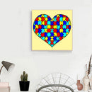 5D DIY Full Drill Diamond Painting Heart Embroidery Mosaic Craft Home Decor Kit