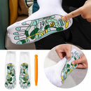 Acupressure Reflexology Socks Relieve Tired Feet Foot Point Physiotherapy