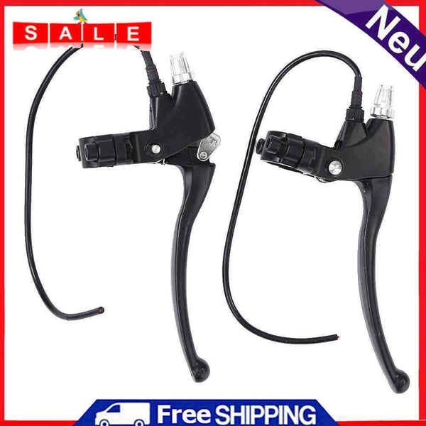 1 Pair Alloy Front Rear Electric Bike Scooter Brake Handles Portable Replacement