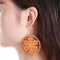 Wooden Wood Earrings Bohemian African Pendant Dangle Earrings Earring Making