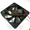 12V 2pin Cooler Cool Silent 27dB For Computer Case 12025 D12SH-12 Rugged