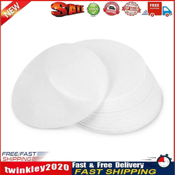 500pcs Silicone Greaseproof Paper Round Non-stick BBQ Baking Supply (11cm) Newly