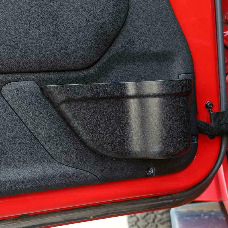 Front Door Storage Pockets Organizer Box for Jeep Wrangler JK JKU 2/4Door 2011+