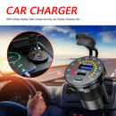 Car USB Charger QC3.0 + PD USB Type C Socket with On/Off Switch + Terminals