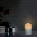 LED Solar Candle Flame Light Lawn Stakes Lamp Garden Decor (without plug)