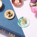 Grass Flowers Copper Stamps Head w/o Handle Craft Gifts Wax Sealing Stamp Hea