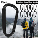 Climbing Camping Hiking Snap Clip Water Bottle Hooks D Carabiner Keychain