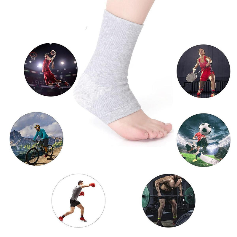 1Pair Bamboo Compress Foot Sleeves Anti Fatigue Foot For Women Sleeves 2022 K5J5