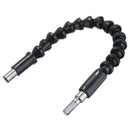 Flexible Shaft Electric Screwdriver Drill Bit Extension Rod (Black 295mm) Newly