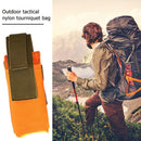 Outdoor Nylon Tourniquet Storage Bag Carrier Package Portable (Orange) Newly