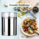Stainless Steel Seasoning Shaker Bottle Sprinkle Coffee Powder Spices Jar