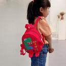 #A Cute Cartoon Dinosaur Baby Backpacks School Bags Adjustable Animals Kid Backp