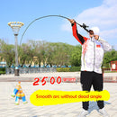 Telescopic Fishing Rod Lure Ultralight Carbon Fishing Pole (2.7m Spinning) Newly