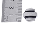 ALLOYSEED PC Cooling System Dual External Thread G1/4 Hose Connector for PC Water