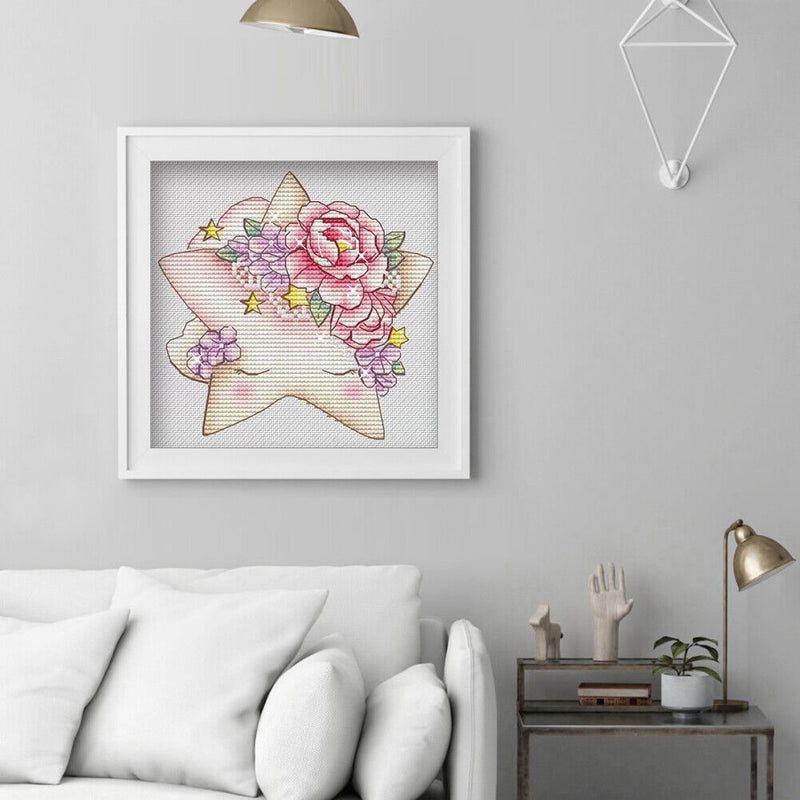 Partial Cross Stitch DIY 11CT Counted Sky Handmade Needlework Kits (X002)