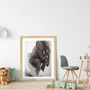Toilet Elephant Oil Paint By Numbers Kits Canvas DIY Coloring Picture Craft