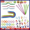 53pcs/set Knitting Kit Needle Clip Crochet Hook Plastic Knit DIY Craft Mark