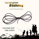 1m DIY Silicone Soft Rigs Tube Sleeve for Carp Fishing Tackles (Brown) Newly
