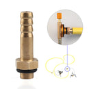 Outdoor Camping Gas Tank Refill Adaptor Valve Gas Can Filling Joint (10mm) Newly