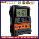 12V 24V Solar Charge Controller USB LCD Display Solar Panel Voltage Regulator