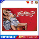 20x30cm People Retro Tin Painting Rectangular Metal Wall Signs Decor (5)