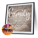 5D DIY Full Drill Diamond Painting Letter Embroidery Mosaic Kit (JH060) Newly