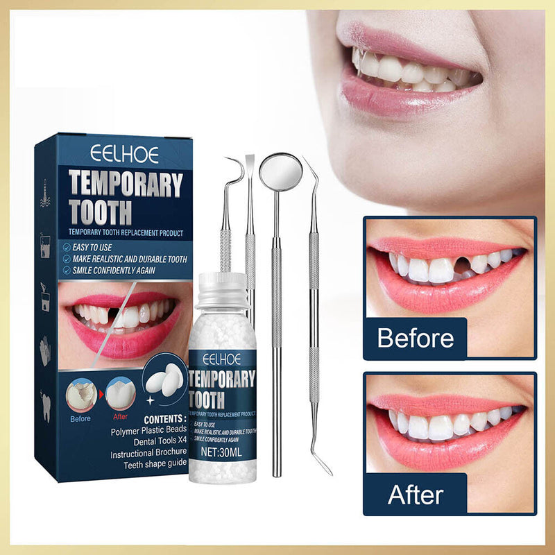 Temporary Tooth Filling Repair False Teeth Solid Glue Dental Repair Beads