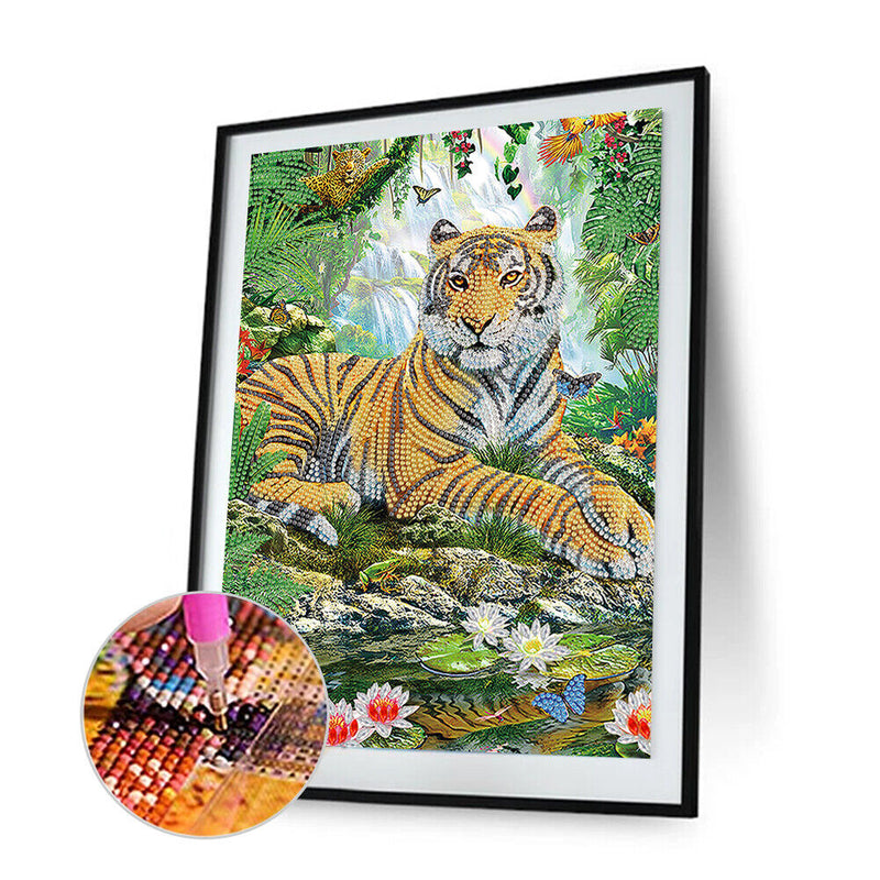 5D DIY Part Special Drill Diamond Painting Animal Flower 7 Colors (Y222)