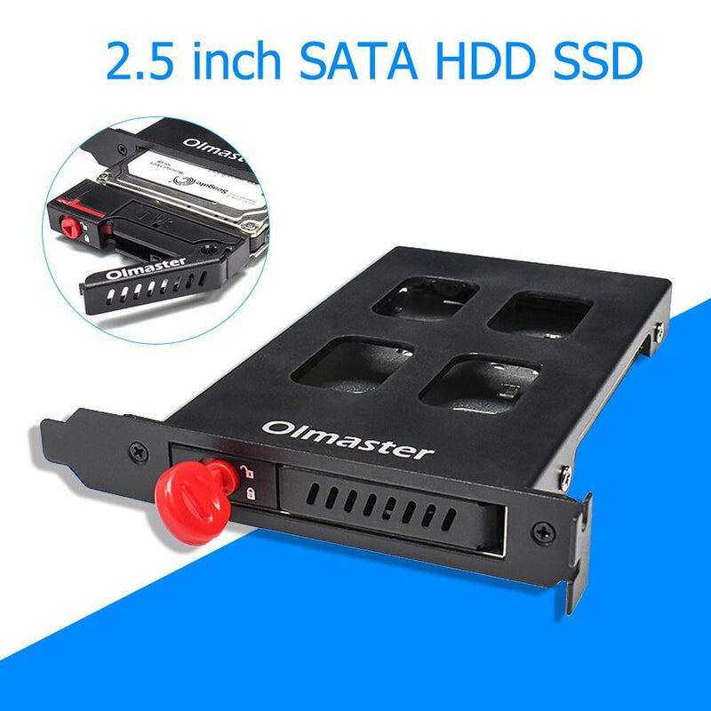 MR-9100 PCI Hard Drive Mobile Rack Internal 2.5 inch SATA HDD SSD Enclosure