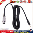 3.5 mm XLR Male to Female Microphone Sound Cannon Cable Amplifiers Cord Newly