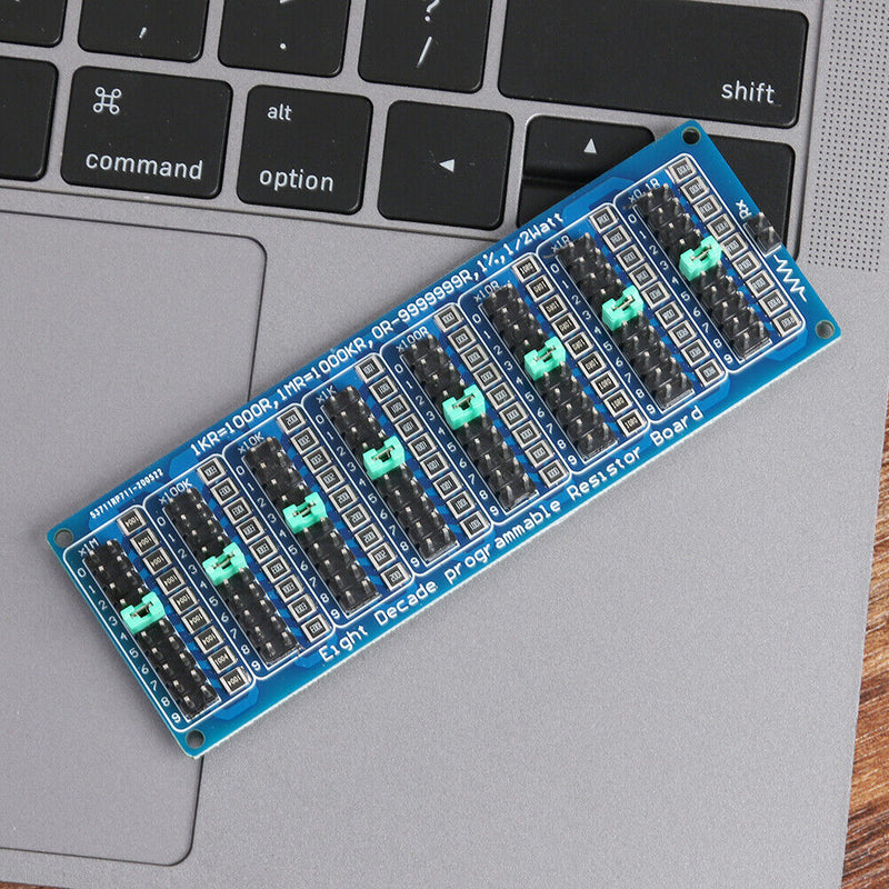 1R-9999999R Step Accuracy 0.1R 1/2 Watt Programmable Eight Decade Resistor